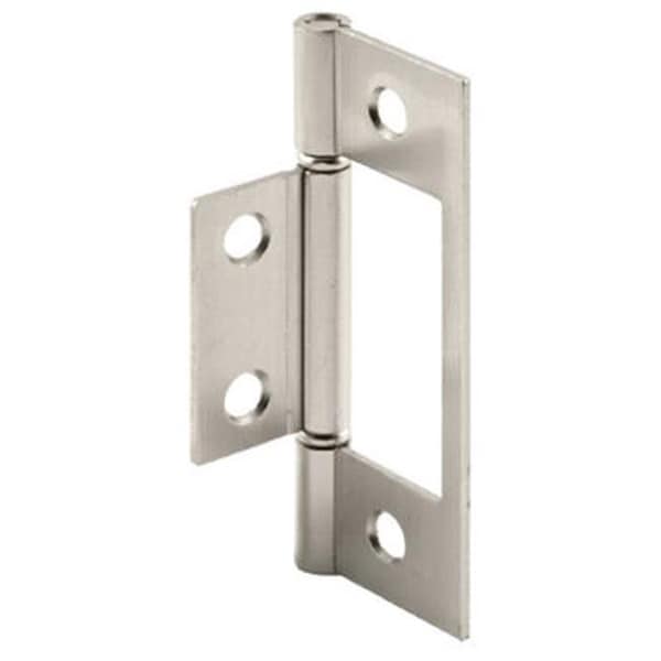 Lawnitator 164240 Nickel Bi-Fold Door Hinge; Pack 2 LA698667 - main